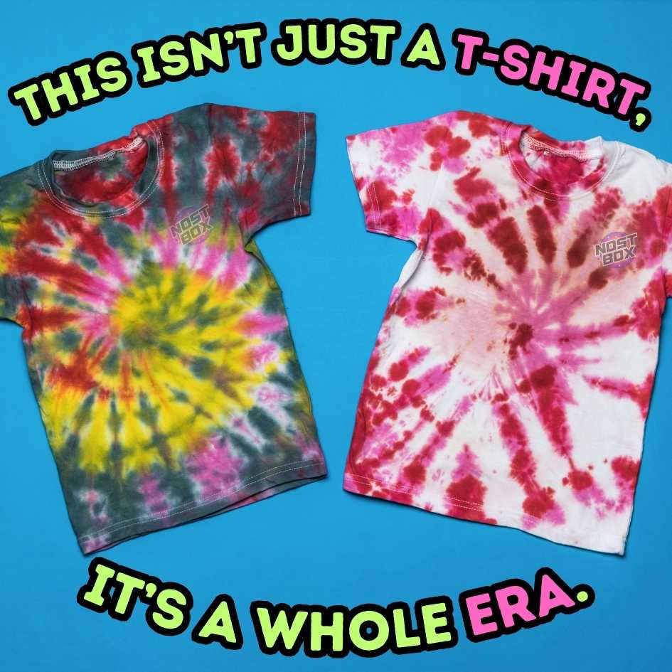 Tie Dye 90s T Shirt