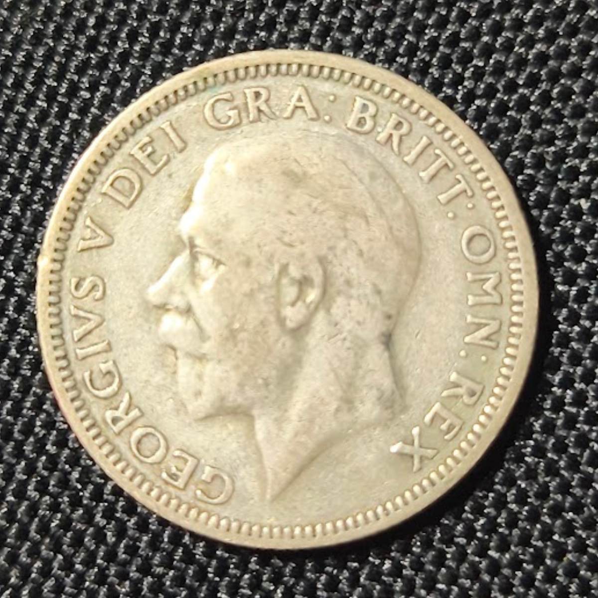 1933 United Kingdom One Shilling Front