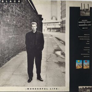 Black Wonderful Life 1987 UK First Press Vinyl LP Front Cover