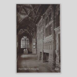 Christchurch Priory – North Choir Aisle (c.1910s–1920s Real Photo Postcard | 5879)