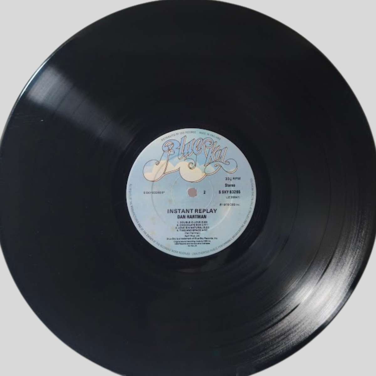 Dan Hartman – Instant Replay 1978 UK Vinyl LP Side 2 B3