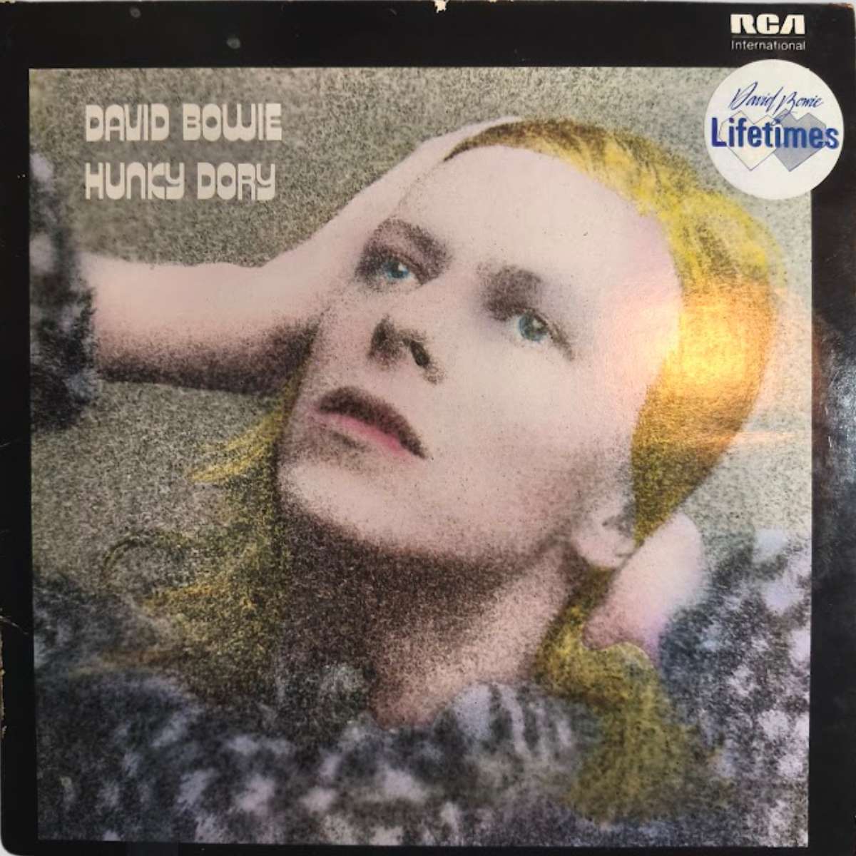 David Bowie Hunky Dory 1981 UK Vinyl LP RCA International INTS 5064 Front Cover