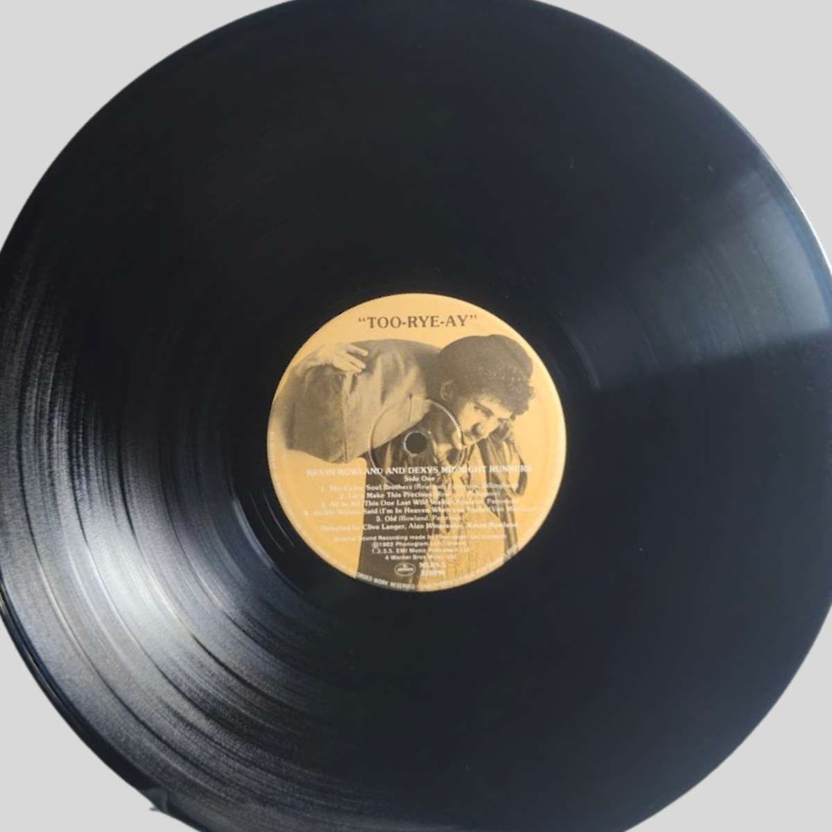 Dexys Midnight Runners Too Rye Ay 1982 Vinyl LP Side One