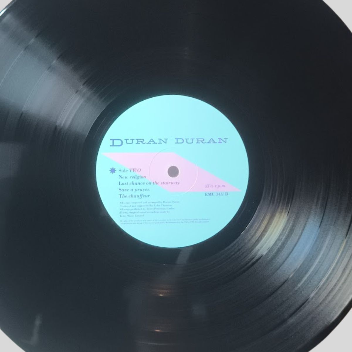 Duran Duran - Rio 1982 UK Vinyl LP Side Two