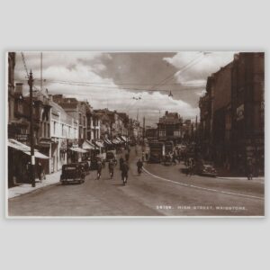 High Street, Maidstone – Real Photo Postcard | A. Swaishman (Sunshine Series) | RP | c.1930s–40s Front