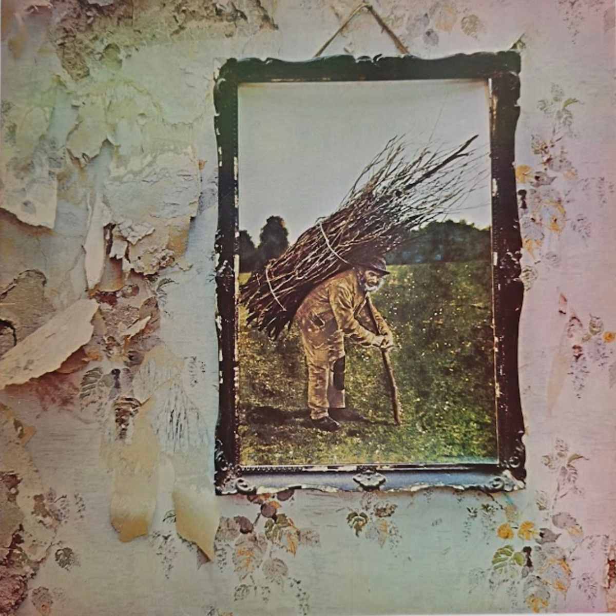 Led Zeppelin IV Zoso 1971 UK Vinyl LP Front Cover