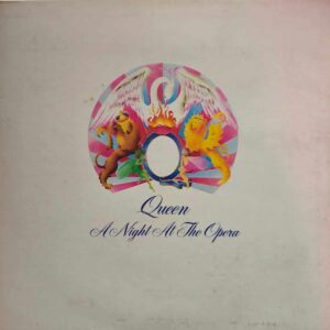 Queen A Night at the Opera 1975 Vinyl YAX 5063-2 YAX 5064-3 Front Cover