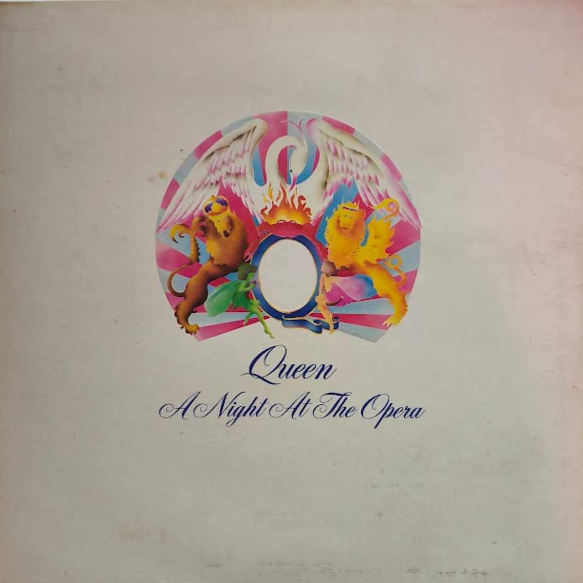 Queen A Night at the Opera 1975 Vinyl YAX 5063-2 YAX 5064-3 Front Cover