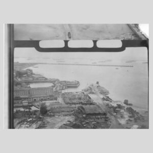 RAF Intelligence Photograph – Saint-Nazaire U-Boat Base, France – June 1944 Recon Mission