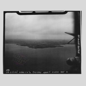 RAF Recon Photo – Cap Lévi Coastal Defences, Cherbourg (STR02, 19 June 1944)