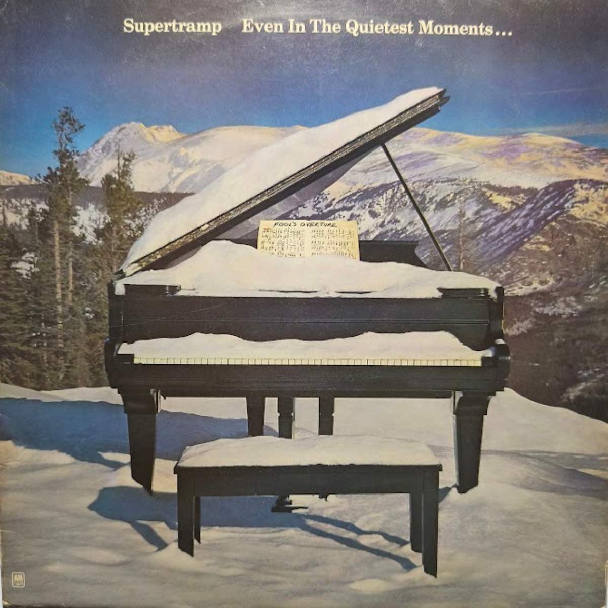 Supertramp Even In The Quietest Moments 1977 UK Vinyl LP Front Cover