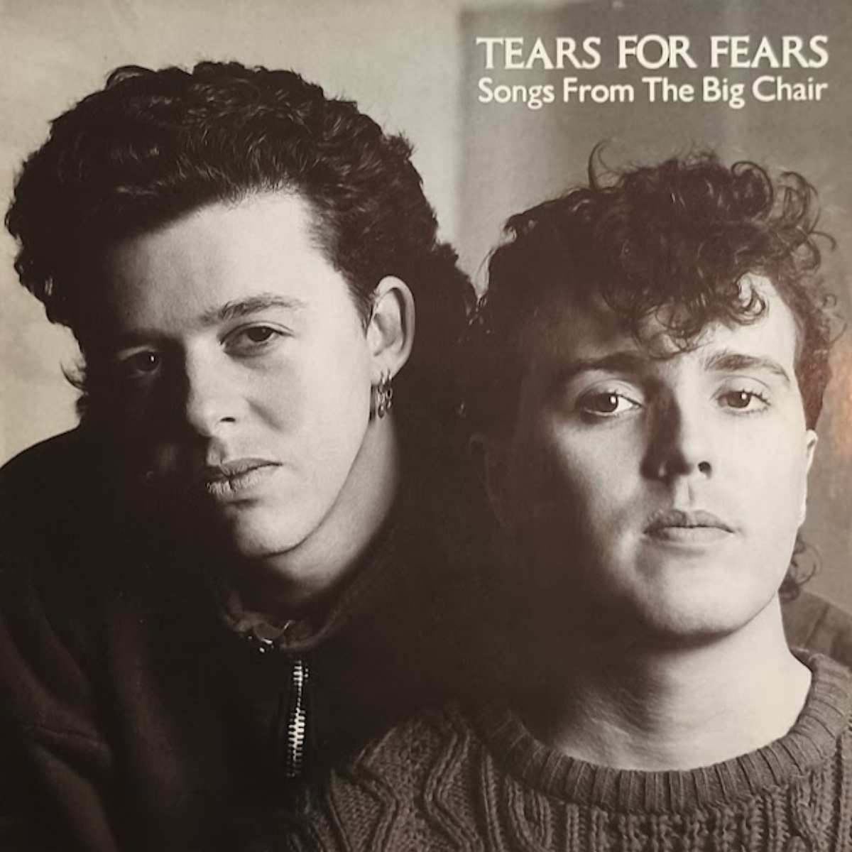 Tears For Fears – Songs From The Big Chair 1985 UK Vinyl LP Mercury MERH 58 Front Cover