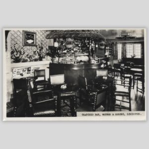 Thatched Bar, Waggon & Horses, Lymington – Real Photo Postcard Myles Cooper RP c.1930s–40s Front