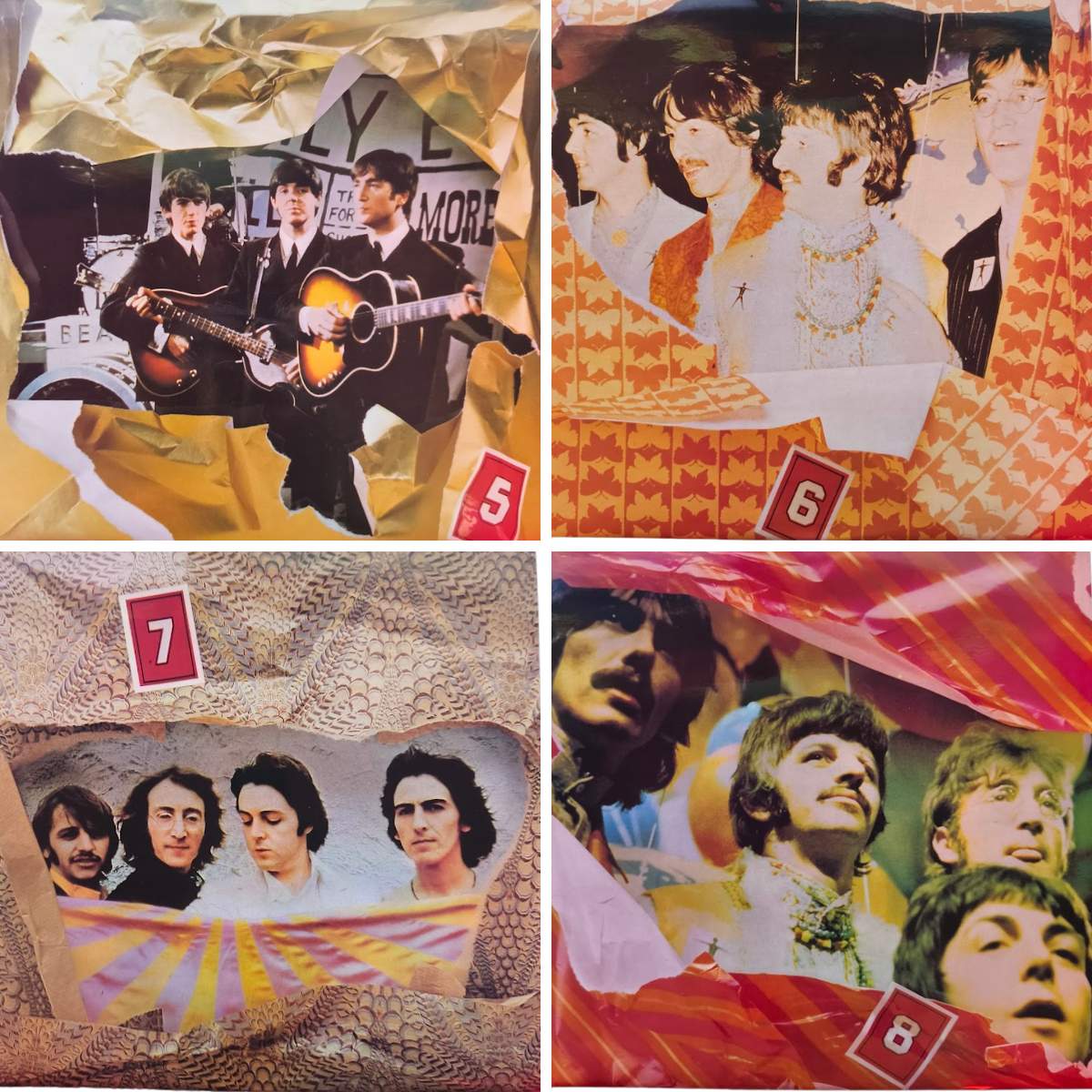 The Beatles From Liverpool Vinyl Boxset Covers 5-8