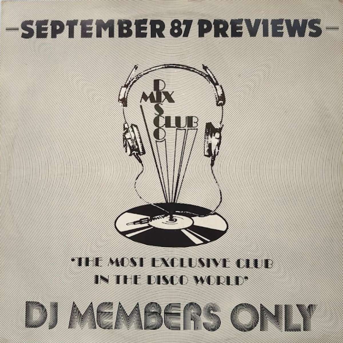 The Best of DMC September 87 Previews Vinyl LP Front Cover