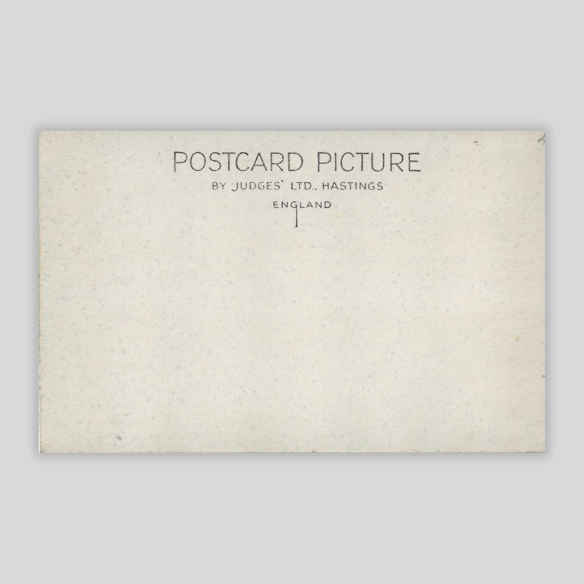 13394 – Yarmouth, I.O.W – St James’ Church (c.1920s Sepia RPPC | Judge’s Ltd) Reverse