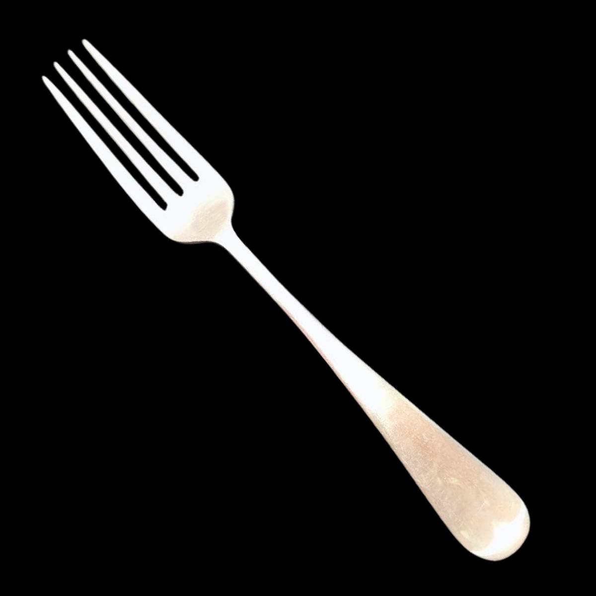 1941 WW2 Royal Navy Solid Sterling Silver Fork