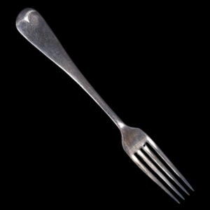 Edwardian Solid Sterling Silver Table Fork