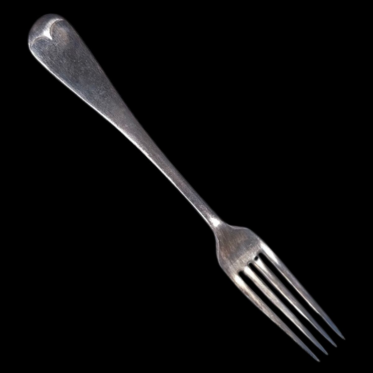 Edwardian Solid Sterling Silver Table Fork
