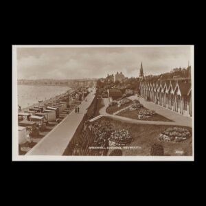Greenhill Gardens Weymouth Real Photo Postcard