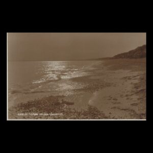 Milford-on-Sea, Hampshire – Coastal Shingle & Cliffs (c.1920s) | Judges Sepia Postcard