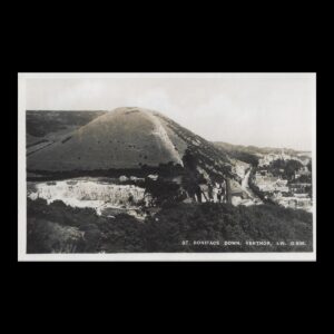 St Boniface Down Ventnor Isle of Wight Real Photo Postcard