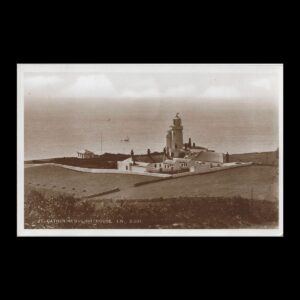 St Catherine’s Lighthouse Isle of Wight Real Photo Postcard