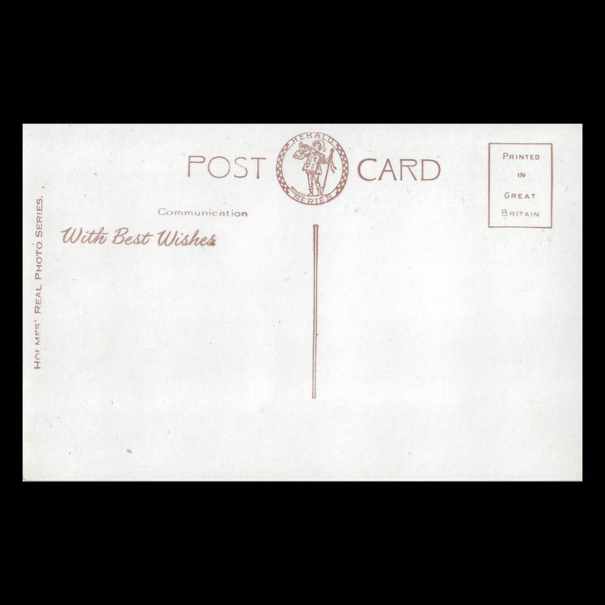 Sun Lounge Forest Hills Hotel, Aberfoyle Real Photo Postcard Reverse