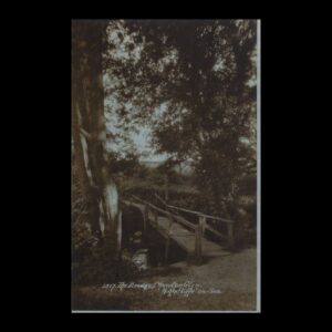 The Bridge, Chewton Glen, Highcliffe-on-Sea (c.1920s–1930s) | Real Photo Postcard