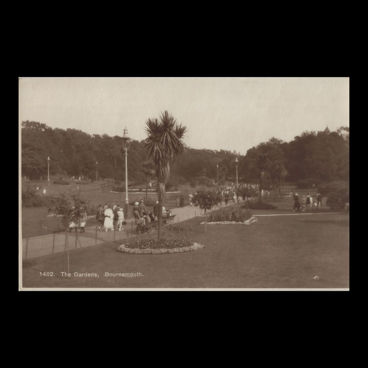The Gardens, Bournemouth (c.1920s–1930s Real Photo Postcard)