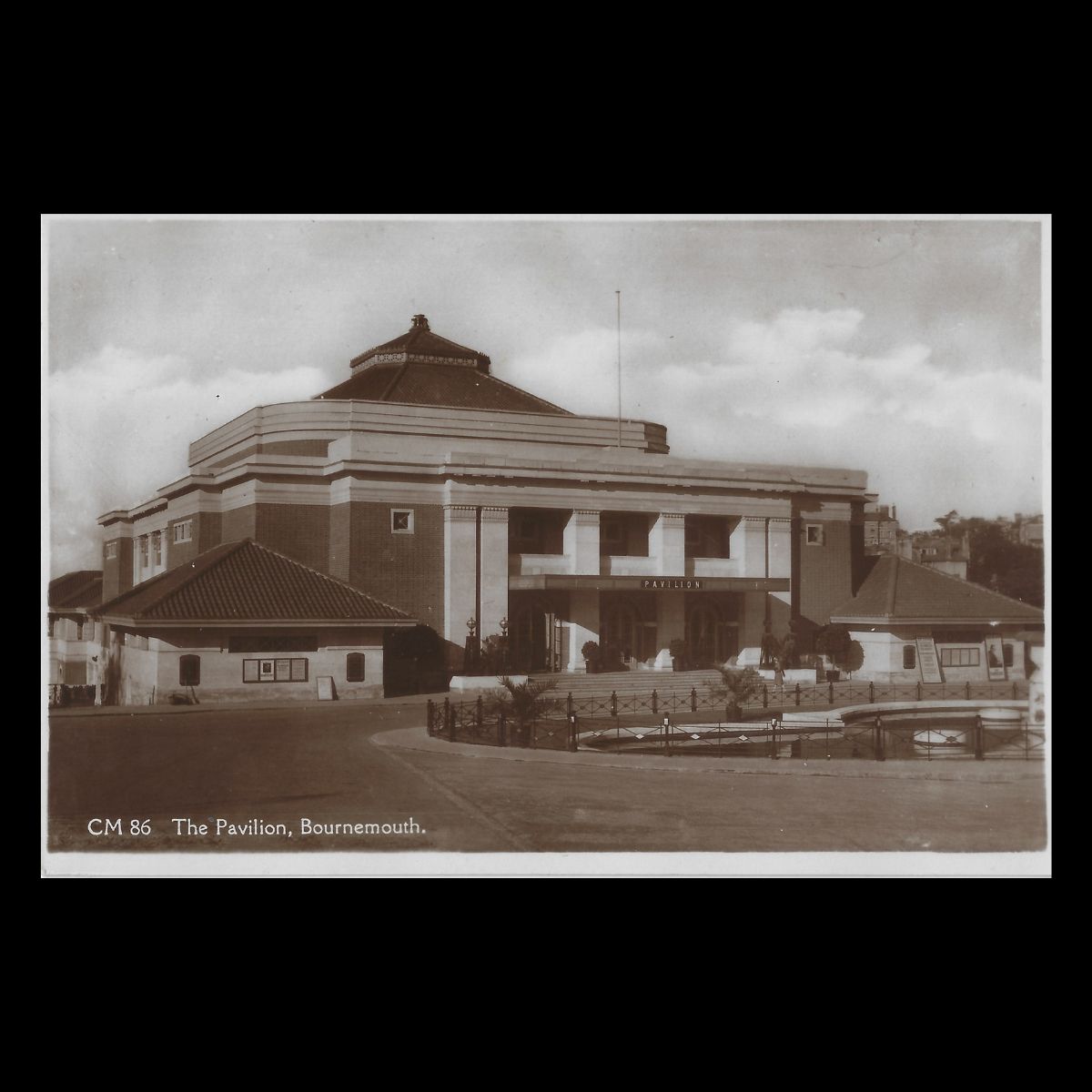 The Pavilion, Bournemouth (c.1930s–1940s Real Photo Postcard)