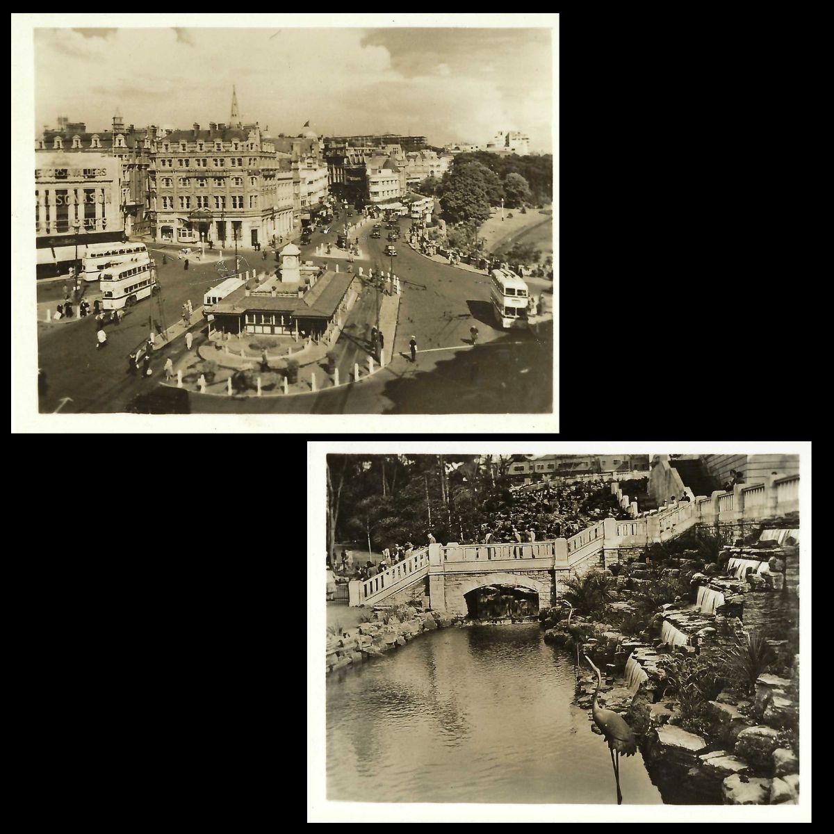 Bournemouth Photo Album The Square and Cascades in Bournemouth Gardens