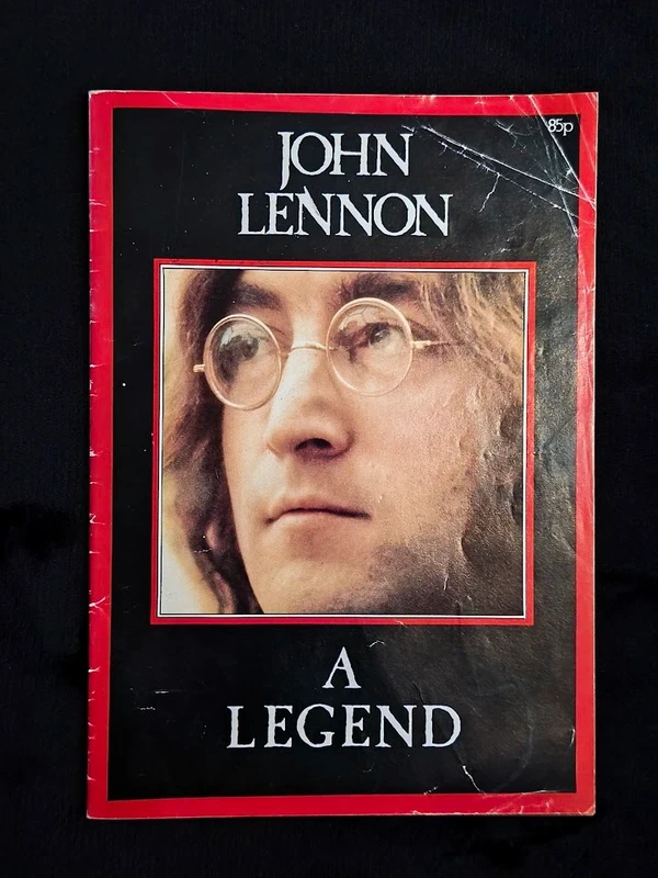 John Lennon - A Legend magazine front cover